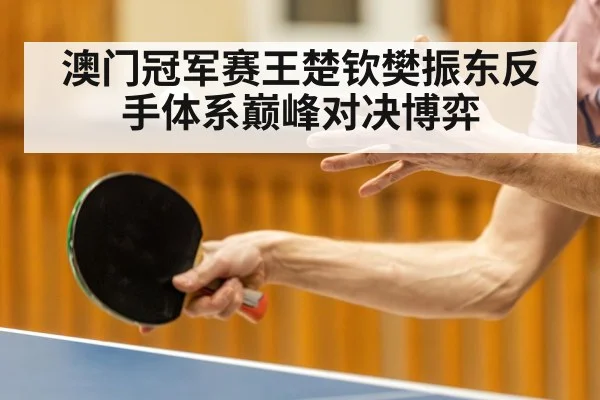澳门冠军赛王楚钦樊振东反手体系巅峰对决博弈